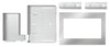 KitchenAid 27" Trim Kit for 1.5 Cu. Ft. Countertop Microwave - MTK1527PZ | Trousse d’encastrement KitchenAid 27 po pour four à micro-ondes de comptoir de 1,5 pi3 - MTK1527PZ | MTK1527Z