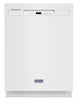 Maytag Front-Control Dishwasher with Dual Power Filtration - MDB4949SKW - Dishwasher in White