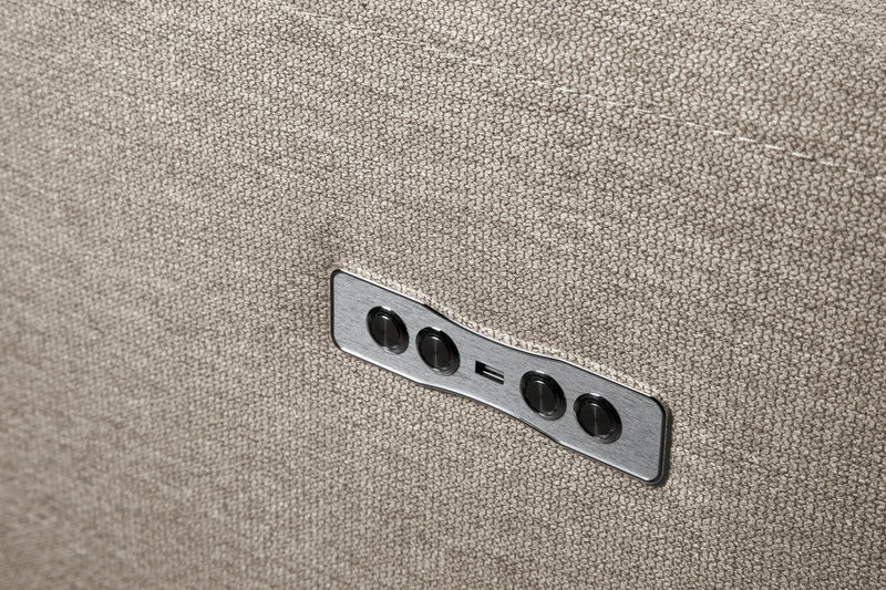 Adelaide 5-Piece Power Reclining Sectional - Grey