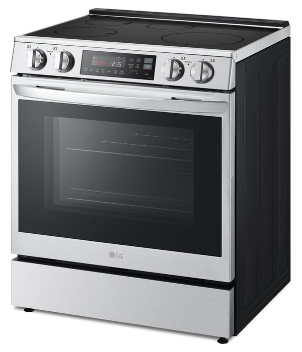 LG 6.3 Cu. Ft. Smart Induction Range with Air Fry and ProBake Convection® - Smudge Proof Stainless Steel - LSIL6334F
