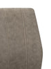 Heath Dining Chair - Contemporary style Dining Chair in Taupe Metal