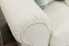 Scarlett Chenille Sofa - Ecru 