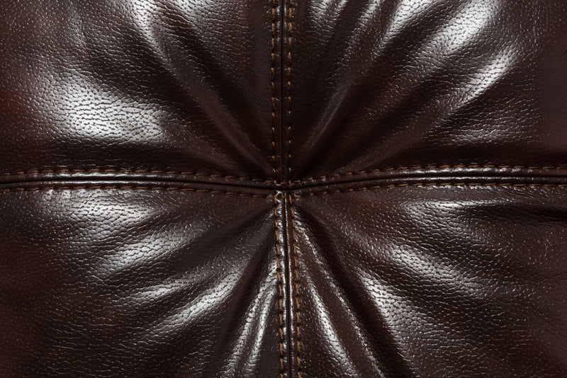 Made in Canada Addison 2-Piece Right-Facing Leather-Look Fabric Sectional with Removable Seat Cushions - Brown