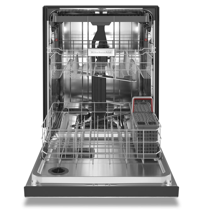 KitchenAid 24\" 39 dBA Built-In Front-Control Dishwasher with Third Rack - Stainless Steel PrintShield™ - KDFE204KPS