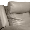 Scott Living Prescott 88.5" Genuine Leather Power Reclining Sofa with Power Headrests - Grey | Sofa à inclinaison électrique Prescott de Scott Living de 88,5 po en cuir véritable avec appuie-têtes électriques - gris