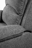 Chandler Chenille Recliner - Grey 