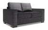 Sofa Lab Track Loveseat - Luxury Charcoal 