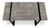 Avery Desk - Grey Concrete-Look   