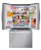 LG 36" 31 Cu. Ft. French-Door Standard-Depth MAX™ Refrigerator - Smudge Proof Stainless Steel - LRFX… | Réfrigérateur LG de 31 pi³ et de 36 po à portes françaises de profondeur standard MAXMC - acier inox…