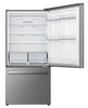 Hisense 31.3" 22.3 Cu. Ft. Bottom-Mount Refrigerator - Stainless Steel - RB22A2FSE | Réfrigérateur Hisense de 22,3 pi³ et de 31,3 po à congélateur inférieur - acier inoxydable - RB22A2F…