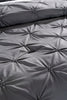 Brianna Dark Grey 3-Piece King Comforter Set