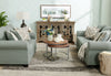 Tula Fabric Loveseat - Mist 