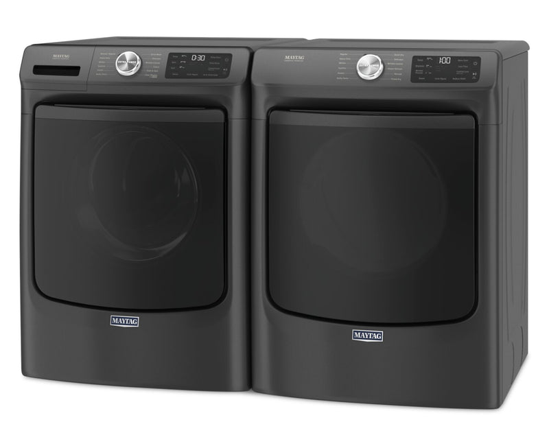 Maytag 5.5 Cu. Ft. Front-Load Washer and 7.3 Cu. Ft. Electric Dryer with Extra Power