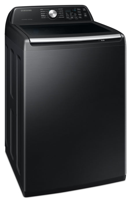 Samsung 5.4 Cu. Ft. Top-Load Washer - Black Stainless Steel - WA46CG3505AVA4
