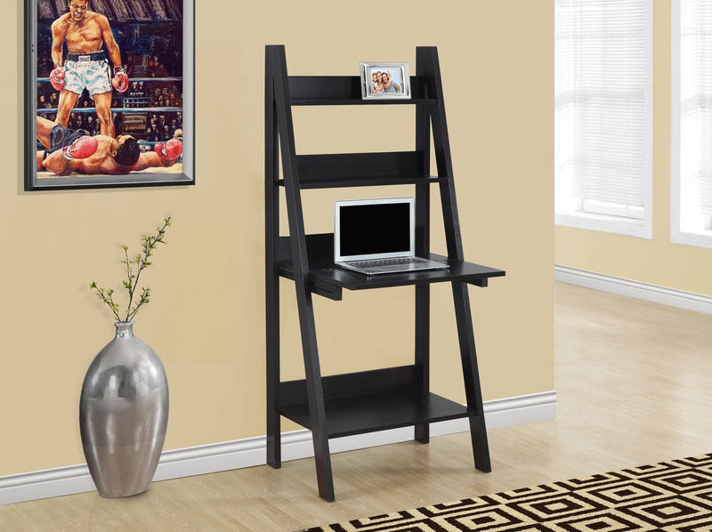 Darian 25.5\" Ladder Style Office Desk - Espresso 