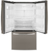 GE 27 Cu. Ft. French-Door Refrigerator with Internal Water Dispenser - GNE27JMMES - Refrigerator in Slate