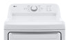 LG 7.3 Cu. Ft. Electric Dryer - White - DLE6100W | Sécheuse électrique LG de 7,3 pi³ - blanche - DLE6100W