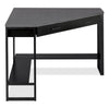 Christiana Corner Desk - Black/Grey 