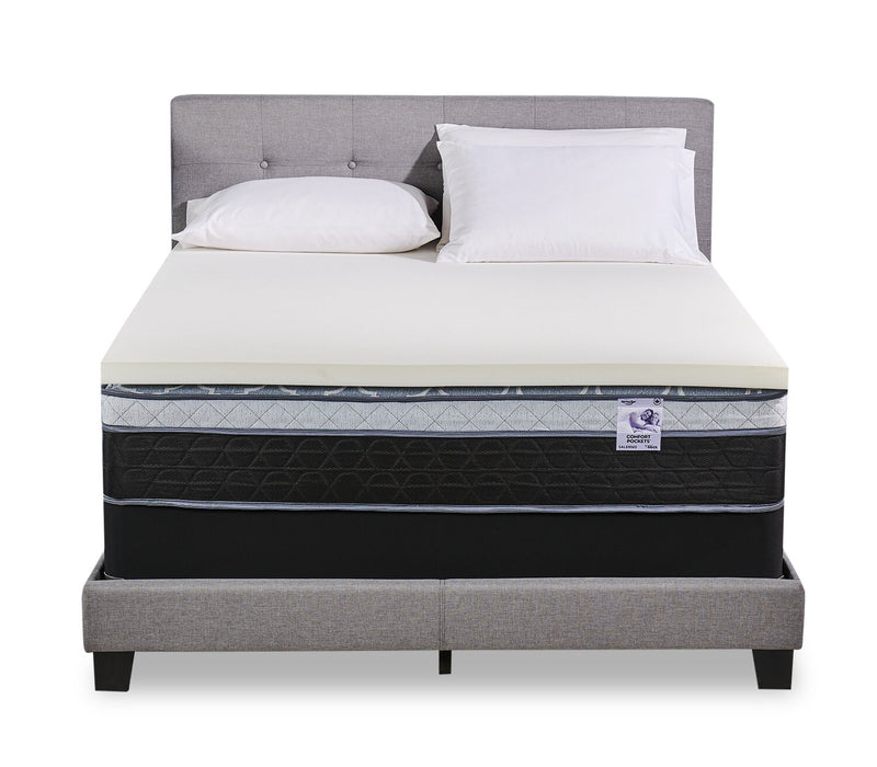 Springwall 2\" Bronze Luxury Firm Queen Mattress Topper