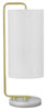 20" Gold with Marble Base Table Lamp|Lampe de table de 20 po dorée avec base en marbre