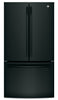 GE 27 Cu. Ft. French-Door Refrigerator with Internal Water Dispenser - GNE27JGMBB - Refrigerator in Black