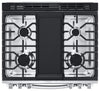 LG 6.3 Cu. Ft. Smart Front-Control Gas Range with Air Fry - LSGL6335F 