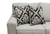 Verona 2-Piece Brushed Linen-Look Fabric Right-Facing Sectional - Beige 