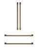 Café 4-Piece Brushed Bronze Handle Kit for French-Door Refrigerator - CXQB4H4PNBZ 
