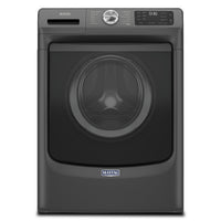 Maytag 5.5 Cu. Ft. Front-Load High-Efficiency Steam Washer - Volcano Black - Stackable - MHW6630MBK