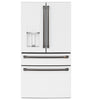 Café 4-Piece Brushed Black Handle Kit for French-Door Refrigerator - CXQB4H4PNBT 