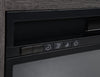 Antoni 62” TV Stand with Crystal Ember Firebox - Grey