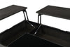 Landon Lift-Top Coffee Table - Contemporary style Coffee Table in Grey Medium Density Fibreboard (MDF), Pine
