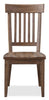 Cedar 6pc Dining Set with Table, Bench & 4 Chairs, Pine Wood, Trestle-Base, 72.07"W - Brown | Ensemble de salle à manger Cedar 6 pièces en pin avec table de 72,07 po (L), base à tréteaux, banc et 4 chaises - brun
