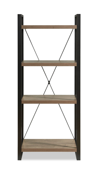Alvin 117\" Modern 3-Piece Entertainment Centre with Storage and Cable Management for TVs up to 70\"- Hazelnut