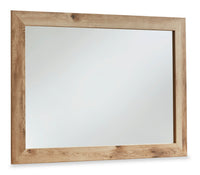 Derekson Bedroom Dresser Mirror - Natural 