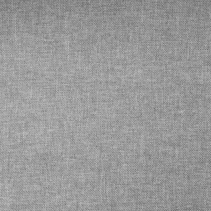 Zara Upholstered Bed in Grey Linen-Look Fabric - Button Tufted - Queen Size