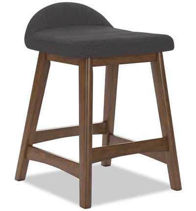 Jovi Counter-Height Stool - Charcoal 