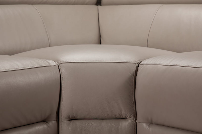 Modella 5-Piece Power Reclining Sectional - Taupe