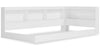Wolf Twin Bookcase Bed - White 