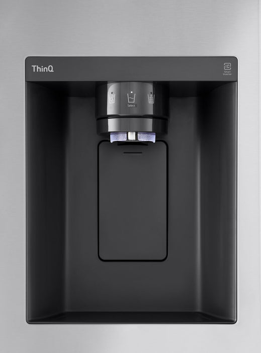LG 36\" 31 Cu. Ft. French-Door Standard-Depth MAX™ Refrigerator - Smudge Proof Stainless Steel - LRFXS3106S