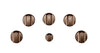 Café Knob Kit in Brushed Copper for Electric Cooktop - CXCE1HKPMCU