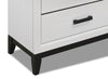 Kate 5-Piece King Bedroom Package - White - Bedroom Package