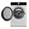 Midea 5.2 Cu. Ft. Front-Load High-Efficiency Washer - White - Stackable - MLH52N4AWW | Laveuse haute efficacité Midea à chargement frontal de 5,2 pi³ - blanche - superposable - MLH52N4AWW