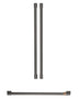 Cafe 3-Piece Handle Kit for French-Door Refrigerator in Brushed Black - CXMB3H3PNBT 