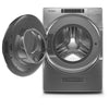 Whirlpool 5.8 Cu. Ft. Front-Load Washer with Load & Go™ XL Dispenser - WFW8620HC - Washer in Chrome Shadow