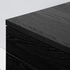 Lake Bedroom Chest of Drawers, 5-Drawer, 29"W x 52"H, Made in Canada, Glam - Black | Commode verticale somptueuse Lake de 29 po (L) x 52 po (H) à 5 tiroirs pour la chambre à coucher, fabriquée au Canada - noire