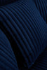 Grande Chenille Cuddler Chair - Groove Midnight 