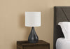 18" Black Metal 2-Piece Set, with Two Table Lamps|Ensemble 2 lampes de table de 18 po en métal noir