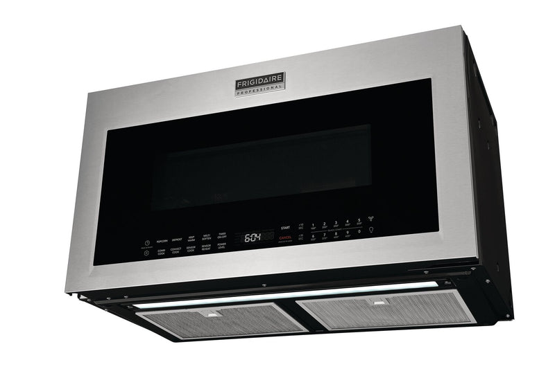 Frigidaire Professional 1.9 Cu. Ft. Over-the-Range Microwave with Convection Cooking and Sensor Cook - Smudge-Proof® Stainless Steel - PMOS198CAF