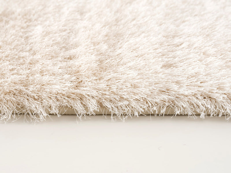 Harlow Beige Shag Area Rug - 7'9\" x 9'5\"